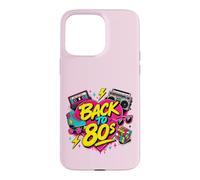 Back to 80s Retro Music Roller Skate Puzzle Cube Sunglasses Case for iPhone 15 Pro Max