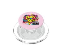 Back to 80s Retro Music Roller Skate Puzzle Cube Sunglasses PopSockets PopGrip for MagSafe