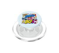 Back to 80s Retro Music Roller Skate Puzzle Cube Sunglasses PopSockets PopGrip for MagSafe