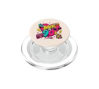 Back to 90s Nostalgia Roller Skate Boombox Cassette Nineties PopSockets PopGrip for MagSafe