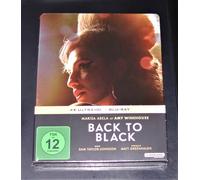 Back to Black with Marisa Abela Limited Steelbook 4K Blu Ray + Blu Ray New OVP