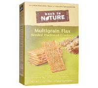Back to Nature, Seeded Flatbread Crackers, Multigrain Flax, 5.5 oz (156 g)