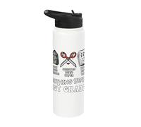 Back to School 1st Grade Rock Paper Scissors Nothing Beats Stainless Steel Insulated Water Bottle