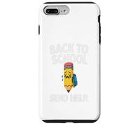 Back to School 2025 Student Send Help Crying pencil school. Case for iPhone 7 Plus/8 Plus
