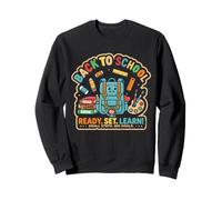 Back To School 2026 Teacher Kindergarten Ready. Set. Learn Sweatshirt