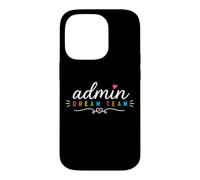 Back to School 2027 Admin Dream Team Back to School Teachers Case for iPhone 14 Pro