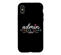 Back to School 2027 Admin Dream Team Back to School Teachers Case for iPhone X/XS