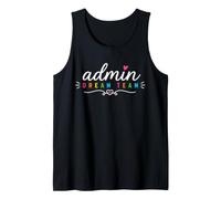 Back to School 2027 Admin Dream Team Back to School Teachers Tank Top
