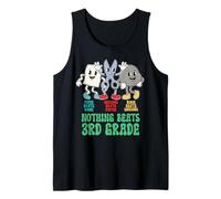Back to School 3rd Grade Rock Paper Scissors Nothing Beats Tank Top