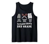 Back to School 3rd Grade Rock Paper Scissors Nothing Beats Tank Top