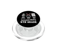Back to School 4th Grade Rock Paper Scissors Nothing Beats PopSockets PopGrip for MagSafe