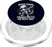 Back To School Alien Dabbing Straight Outta The Milky Way PopSockets PopGrip for MagSafe