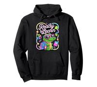 Back To School Alligator Ready To Learn Kids Pullover Hoodie