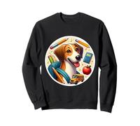 Back To School American Foxhound Dog Boys Girls Student Kids Sweatshirt