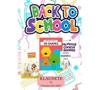 Back to school- Autumn Themed Kids Activity Workbook - 2D Shapes, Pencil Control & Seasonal Learning - Educational Fun for Preschool & Early ... Skills & Early Math Practice: by KLAUDETE