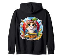 Back To School Birman Cat Boys Girls Student Kids Owner New Zip Hoodie