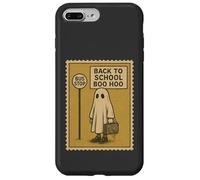 Back to School Boo Hoo Funny Ghost Stamp Design Case for iPhone 7 Plus/8 Plus