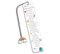 Back to School Bookmarks Gifts for Students School Stuff for Teen Boys Girls, Cute Supplies, Gifts for Best Friend, School Supplies for Girls 1st Grade for Boys First Day of Gifts Bookmark