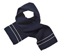 Back To School Boys Girls Hat Scarf Glow In The Dark Set - Navy - One Size Fits 2-6 Years