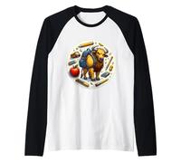 Back To School Bull Kids Boys Girls Student Child Rancher Raglan Baseball Tee