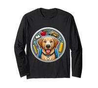 Back To School Chesapeake Bay Retriever Dog Boys Girls Owner Long Sleeve T-Shirt