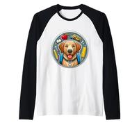 Back To School Chesapeake Bay Retriever Dog Boys Girls Owner Raglan Baseball Tee