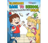 Back to School Classroom Rules Coloring Book For kids