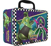 POKEMON TCG SCARLET & VIOLET COLLECTOR CHEST LUNCH BOX TIN 2024 FACTORY SEALED