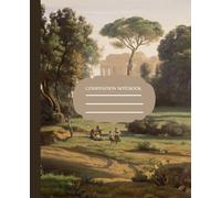 Back To School Composition Notebook: Art, Rome, Painting, College Ruled, Preppy, University, Office, Work, Aesthetic