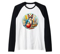 Back To School Cornish Rex Cat Boys Girls Student Kids Owner Raglan Baseball Tee