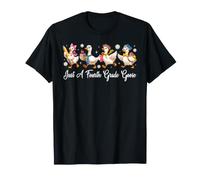 Back to School Cute Just A Fourth Grade Goose Boy Girl Kid T-Shirt