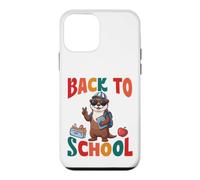 Back To School Cute River Otter Student First Day Vibes Case for iPhone 12 mini