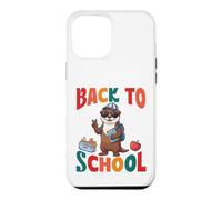 Back To School Cute River Otter Student First Day Vibes Case for iPhone 12 Pro Max