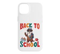 Back To School Cute River Otter Student First Day Vibes Case for iPhone 14 Plus