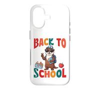 Back To School Cute River Otter Student First Day Vibes Case for iPhone 17