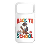 Back To School Cute River Otter Student First Day Vibes Case for iPhone 17 Pro Max