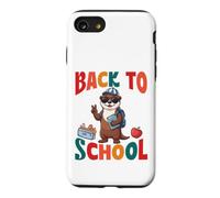 Back To School Cute River Otter Student First Day Vibes Case for iPhone SE (2020) / 7/8