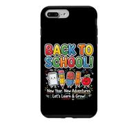 Back to School Cute School Supplies Teacher Kids First Day Case for iPhone 7 Plus/8 Plus