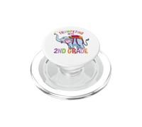 Back To School Elephant Trumpeting Into 2nd Grade PopSockets PopGrip for MagSafe