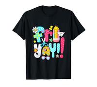 Back to School Fri-Yay Happy Friday Weekend Teacher Student T-Shirt