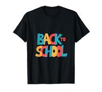 Back to School - Fun Colorful Words - First School Day Gift T-Shirt