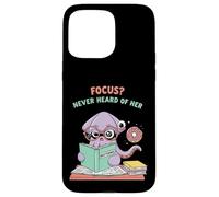 Back to School Funny Squid Focus Never Heard of Her Design Case for iPhone 15 Pro Max