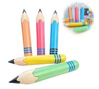 Back to School Giant Inflatable Pencil Balloons, PVC Durable Pencil Shaped Balloons for Back to Schools Decorations (Colorful-5pcs)