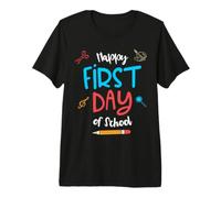 Back to School Happy 1st Day At School Premium T-Shirt
