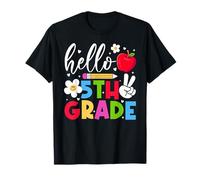Back To School Hello Fifth Grade Team 5th Grade Boy Girl T-Shirt