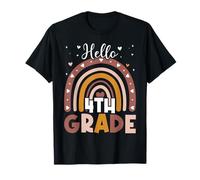 Back To School Hello Fourth Grade Team 4th Grade Boy Girl T-Shirt