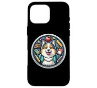 Back To School Icelandic Sheepdog Dog Boy Girls Student Kids Case for iPhone 16 Pro Max