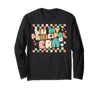 Back to School In My Principal Era Funny First Day Groovy Long Sleeve T-Shirt