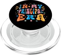 Back to School In My Principal Era Funny First Day Groovy PopSockets PopGrip for MagSafe