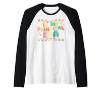 Back to School In My Principal Era Funny First Day Groovy Raglan Baseball Tee